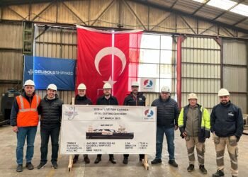 Gelibolu Shipyard’dan Sac Kesim Töreni