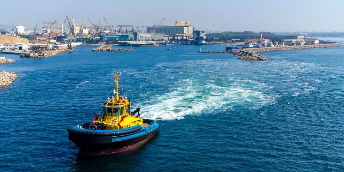 Sanmar Tersanesi, SAAM Towage İçin Ürettiği 3. Tam Elektrikli Römorkörün Deniz Testlerini Başarıyla Tamamladı
