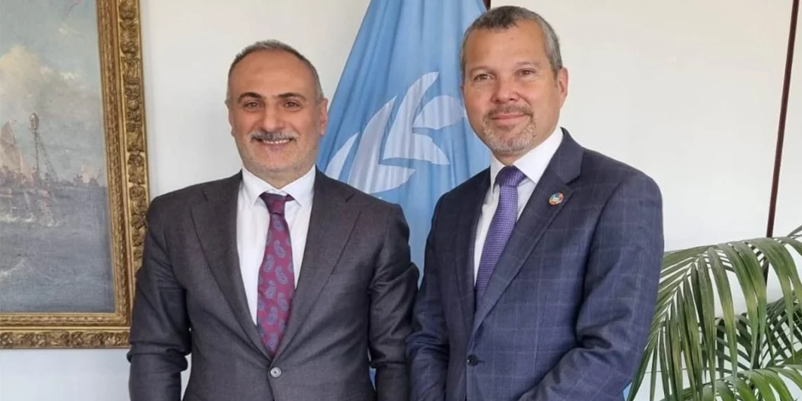 Ünal Baylan, IMO Genel Sekreteri Arsenio Dominguez ile Londra’da görüştü