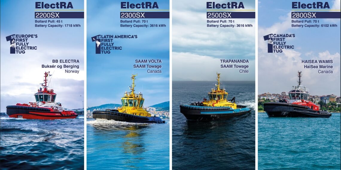 Sanmar’dan elektrikli römorkörlerde küresel başarı