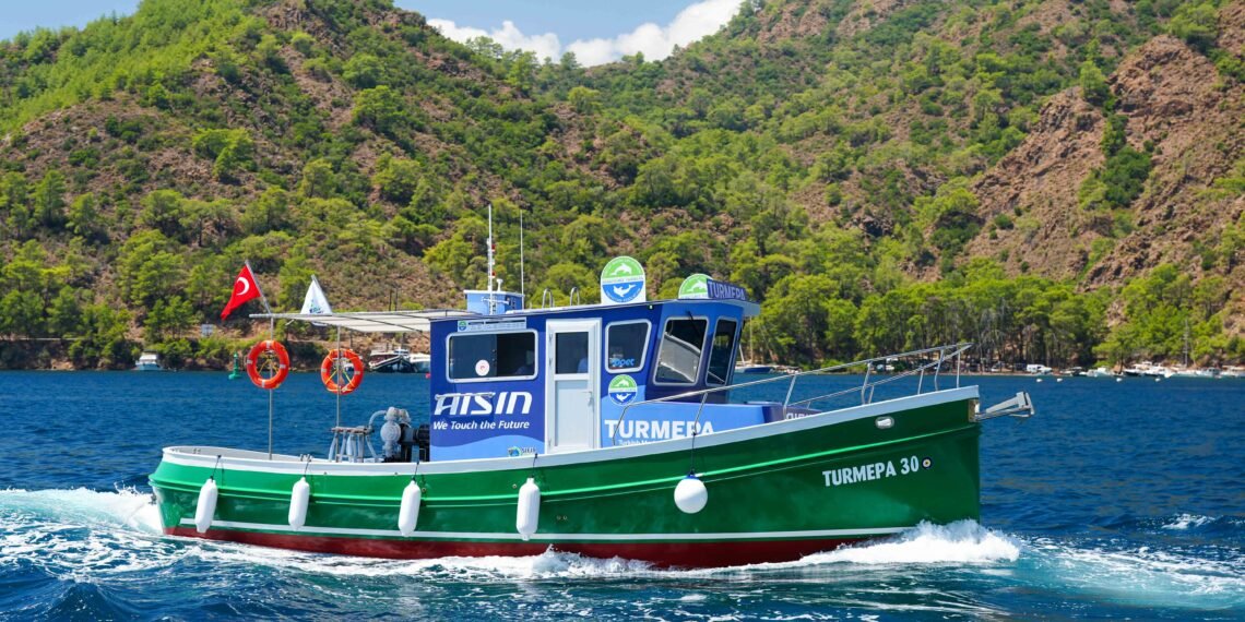 TURMEPA 30. YIL atık alım teknesi denize indirildi