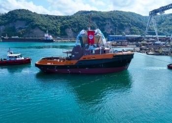 MED Marine, OMMP için inşa ettiği serinin üçüncü römorkörünü denize indirdi