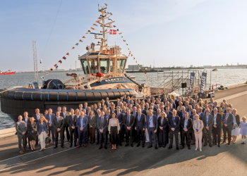 SANMAR, Svitzer filosuna katılan ilk elektrikli römorkörü teslim etti