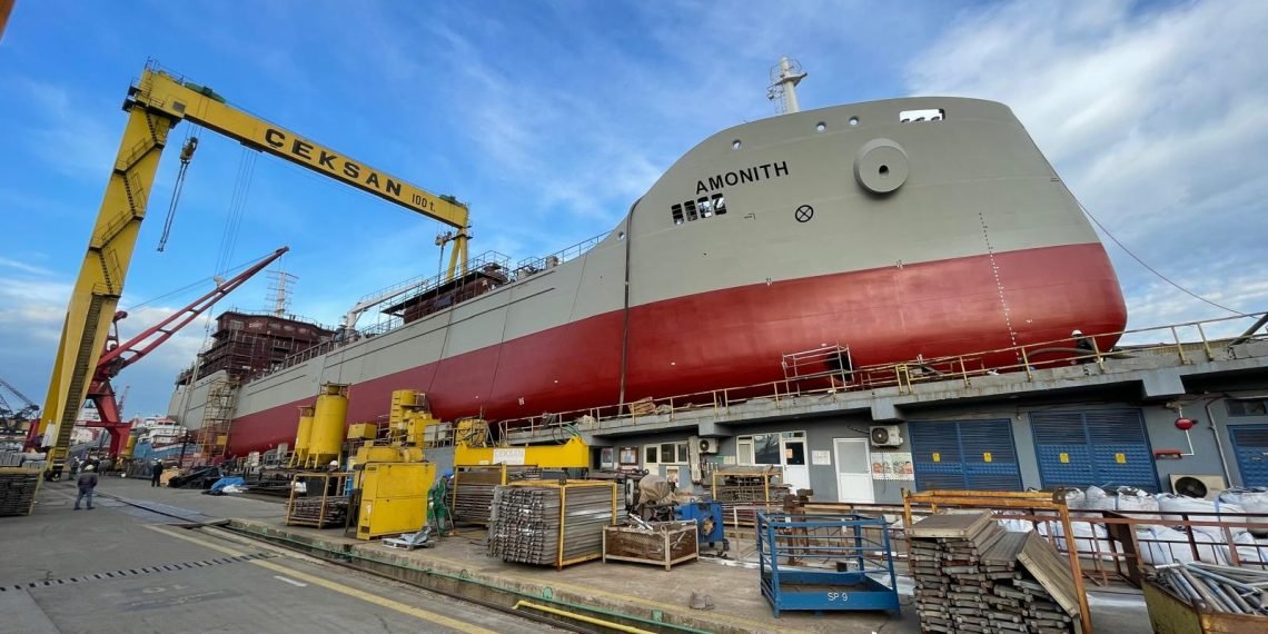 Çevreci tanker AMONITH 29 Kasım’da denizle buluşuyor