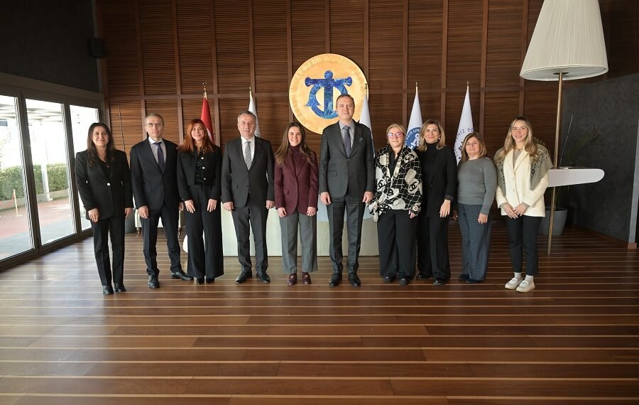 WISTA Türkiye yeni yönetimi, ilk ziyaretini İMEAK Deniz Ticaret Odası’na yaptı