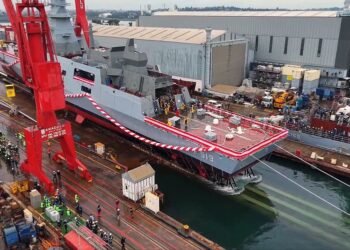 MİLGEM Projesi’nin 9. gemisi TCG Akdeniz denize indirildi