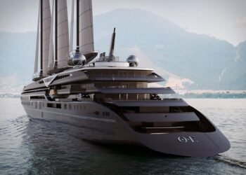 Dünyanın En Büyük Yelkenlisi Orient Express Corinthian Rüzgar Gücüyle Hız Rekoru Kırdı