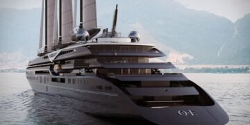 Dünyanın En Büyük Yelkenlisi Orient Express Corinthian Rüzgar Gücüyle Hız Rekoru Kırdı