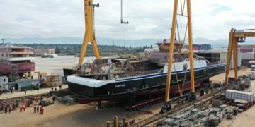 Özata Tersanesi’nden Sürdürülebilir Başarı: NB102 Fløytind Denize İndirildi