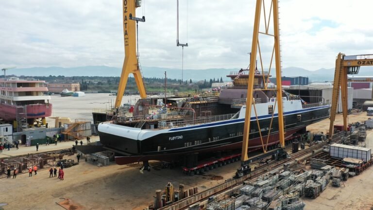 Özata Tersanesi’nden Sürdürülebilir Başarı: NB102 Fløytind Denize İndirildi