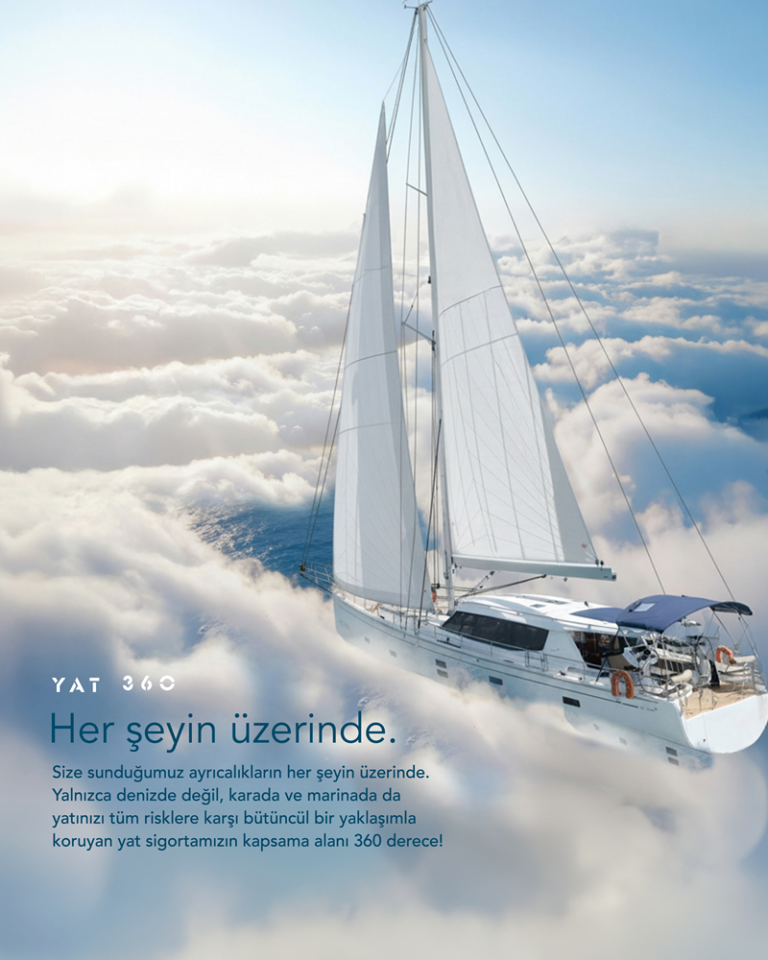 Türk P&I’dan 500 Milyon Dolarlık Sorumluluk Limiti: Yat Sigortalarında YAT 360 Dönemi
