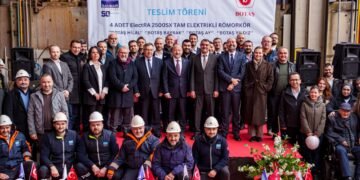 SANMAR, BOTAŞ İçin İnşa Ettiği Dört Tam Elektrikli Römorkörün Teslimatını Gerçekleştirdi