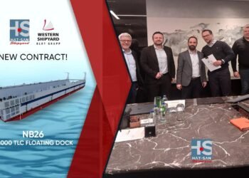 Hat-San Tersanesi, 15.000 TLC Kapasiteli Yeni Yüzer Havuz İçin Anlaşma İmzaladı