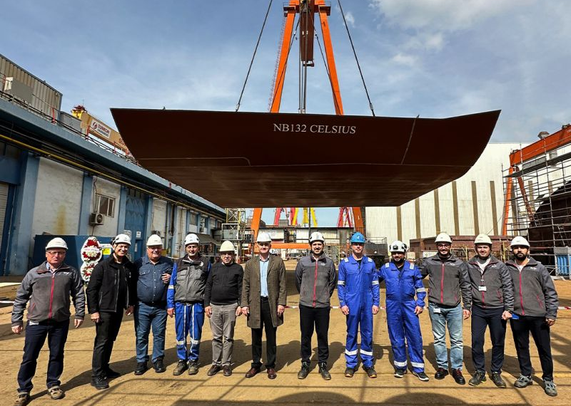 RMK, Celsius LNG Bunker Tankerinin İnşasına Başladığını Duyurdu