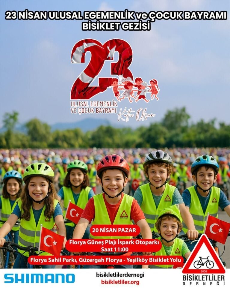 Duyuru İstanbul’da 23 Nisan’a Özel Deniz Yolculuklu Bisiklet Etkinliği Başlıyor