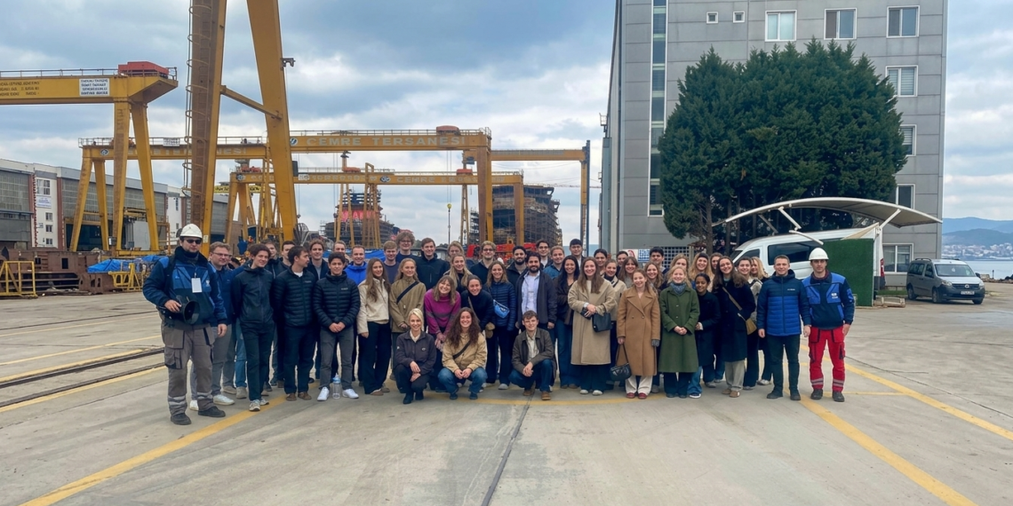 Cemre Tersanesi, NTNU’lu mühendislik öğrencilerini ağırladı