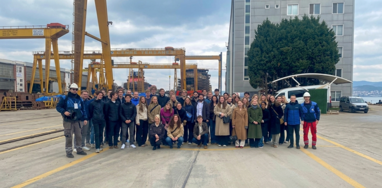Cemre Tersanesi, NTNU’lu mühendislik öğrencilerini ağırladı