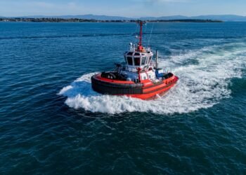 Sanmar, ASD tipi liman römorkörü LAGANMAN'ı Kuzey İrlanda'daki Belfast Towage'a teslim etti.