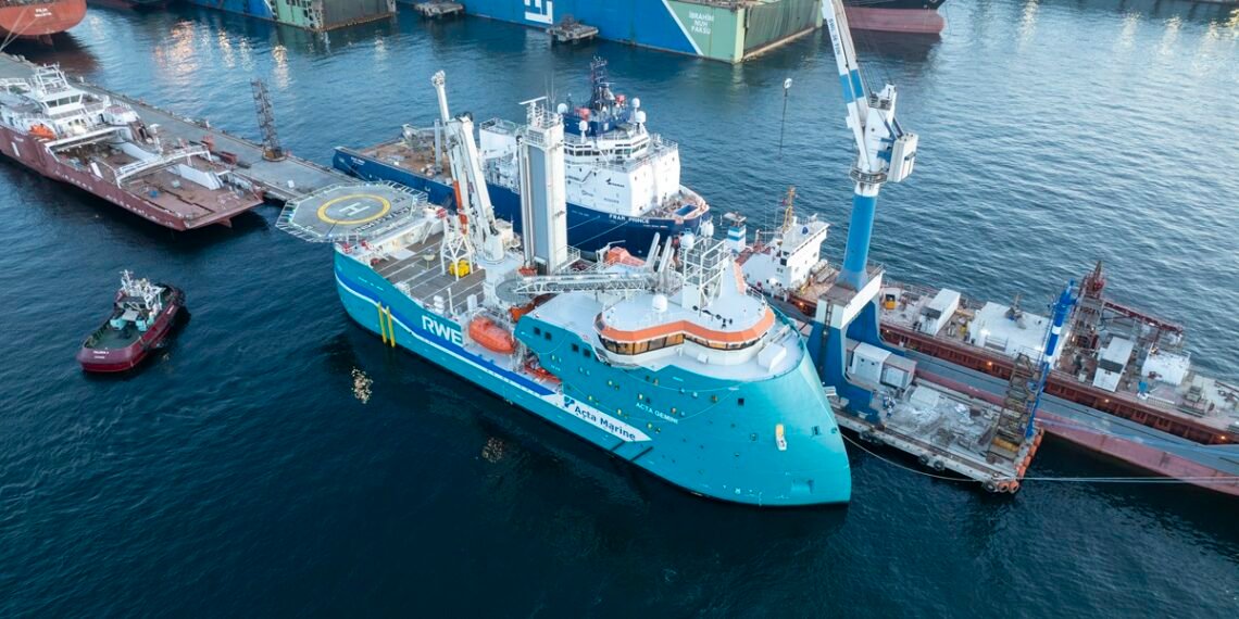 Tersan Tersanesi’nden Acta Marine’a Üçüncü CSOV Teslimi: Acta Gemini Filoya Katıldı