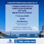 TMMOB GMO VE TMMOB GEMİMO’dan Kabotaj’ın 100. Yılına Özel Buluşma