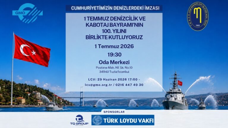 TMMOB GMO VE TMMOB GEMİMO’dan Kabotaj’ın 100. Yılına Özel Buluşma