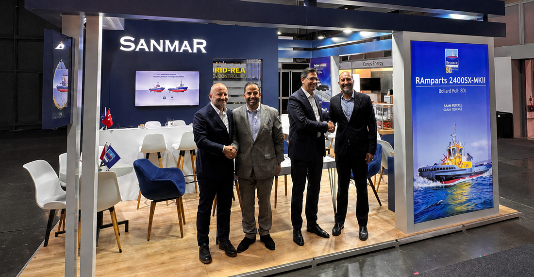 Sanmar Tersanesi, 50. Yılında ITS 2026'da On Römorkörlük Sipariş İmzaladı