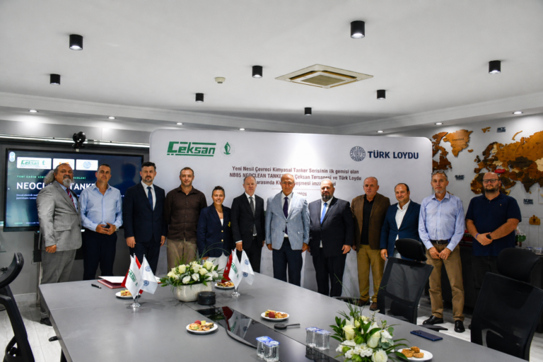 Çeksan, NEOCLEAN TANKERS serisiyle sürdürülebilir deniz taşımacılığında yeni bir dönem başlatıyor