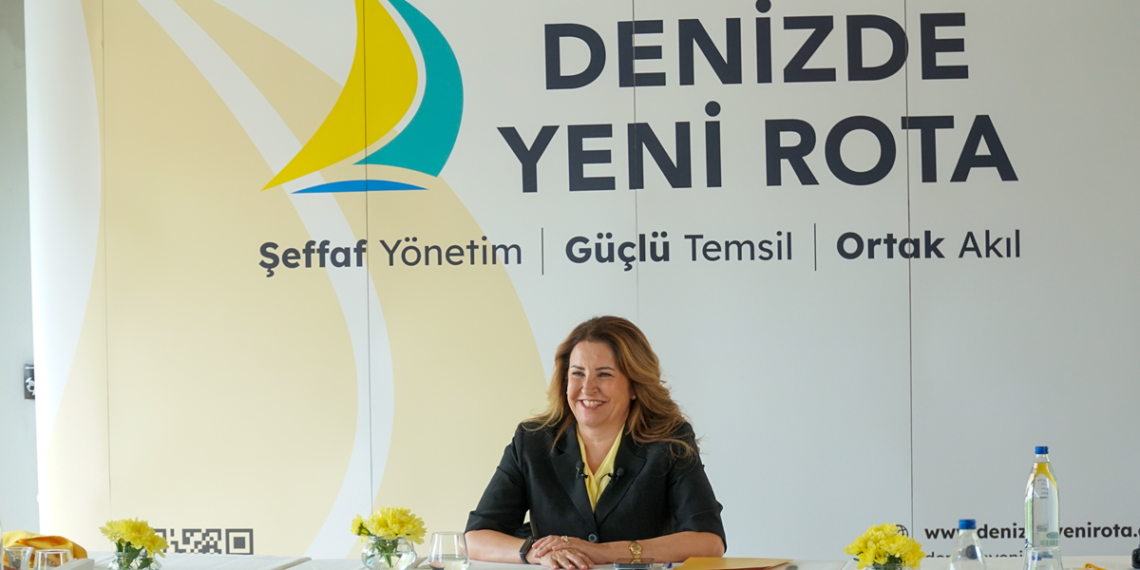 Şadan Kaptanoğlu, DTO başkan adaylığı sürecinde denizcilik basınıyla buluştu