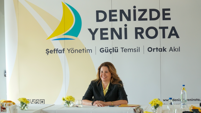 Şadan Kaptanoğlu, DTO başkan adaylığı sürecinde denizcilik basınıyla buluştu