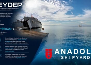 Anadolu Shipyard, EYDEP’te A sertifikası alan ilk tersane oldu