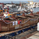 Habaş’ın 40.000 DWT’lik M/V Gülsel Hanım gemisi denize indirildi