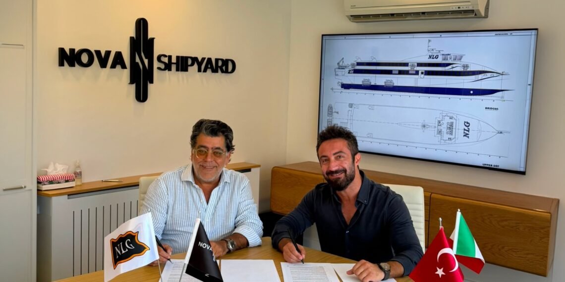 Nova Shipyard, NLG için 655 yolcu kapasiteli yüksek hızlı gemi inşa edecek