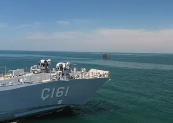Yeni tip çıkarma gemisi TCG Ç-161 Deniz Kuvvetleri’ne teslim edildi