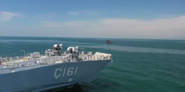 Yeni tip çıkarma gemisi TCG Ç-161 Deniz Kuvvetleri’ne teslim edildi