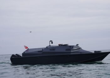 Trabzon Tersanesi’nin zırhlı botu MZKB, TEKNOFEST Mavi Vatan’da