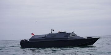Trabzon Tersanesi’nin zırhlı botu MZKB, TEKNOFEST Mavi Vatan’da