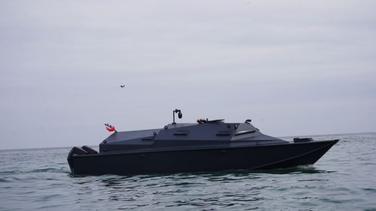 Trabzon Tersanesi’nin zırhlı botu MZKB, TEKNOFEST Mavi Vatan’da