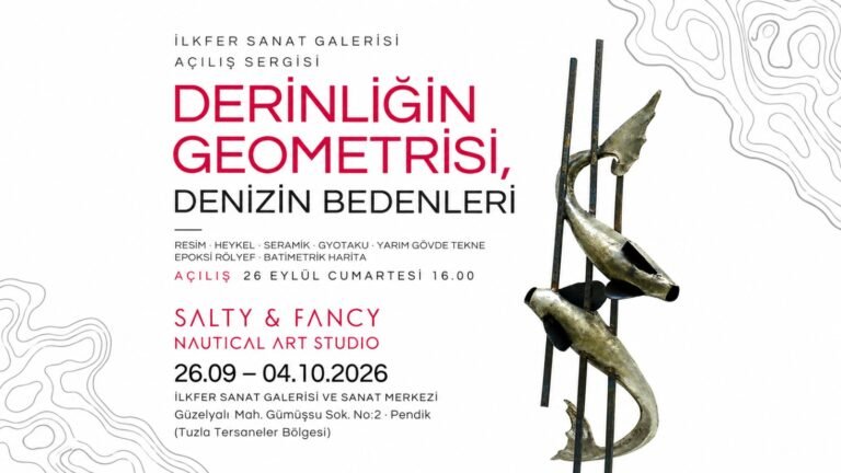 İlkfer Sanat Merkezi, “Denizin Bedenleri” sergisiyle kapılarını açıyor