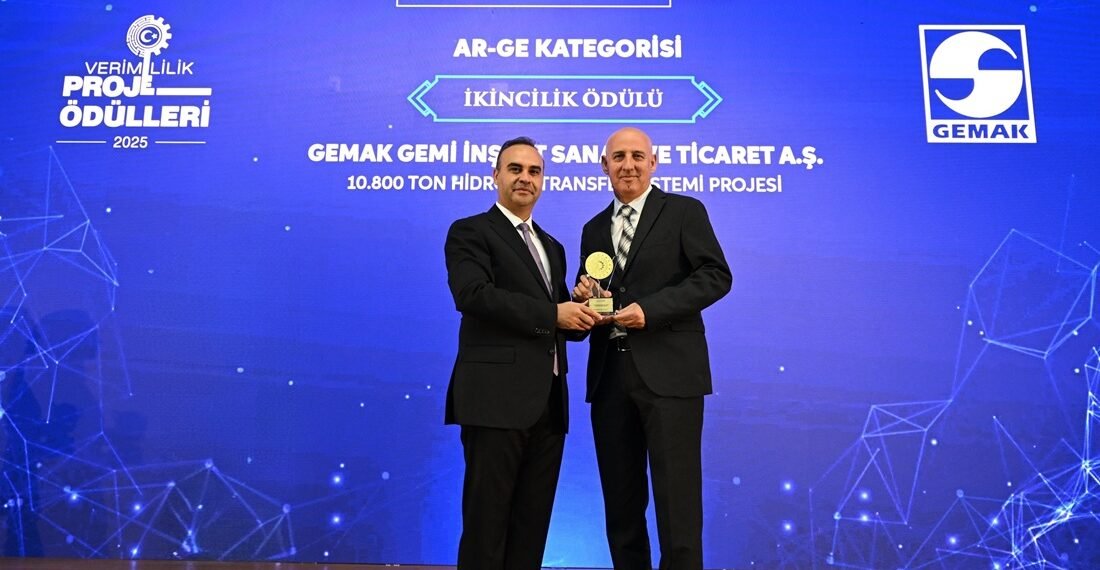 Gemak Grup’a Verimlilik Proje Ödülleri’nde Ar-Ge ödülü
