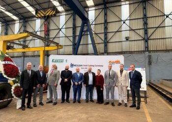 Çeksan Tersanesi, yeni nesil kimyasal tanker projesinin ilk gemisinin inşasına başladı