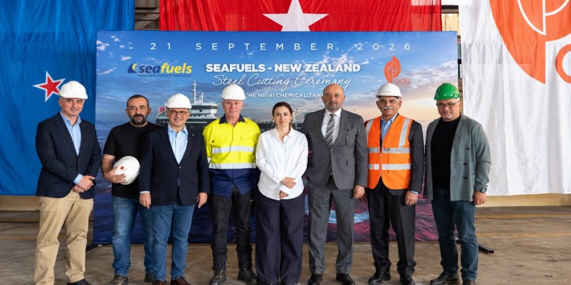 Ada Shipyard, Seafuels için inşa edeceği kimyasal tankerin çeliğini kesti