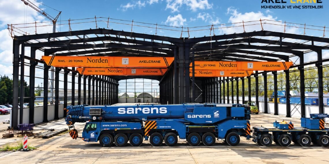 AKELCRANE, Norden Shipyard için Hollanda’da dört vinç sistemi kurdu