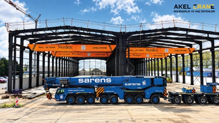 AKELCRANE, Norden Shipyard için Hollanda’da dört vinç sistemi kurdu