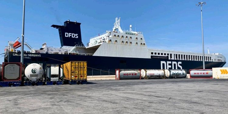 DFDS AKDENİZ İŞ BİRİMİ PATRAS-TRİESTE SEFERİNE BAŞLADI