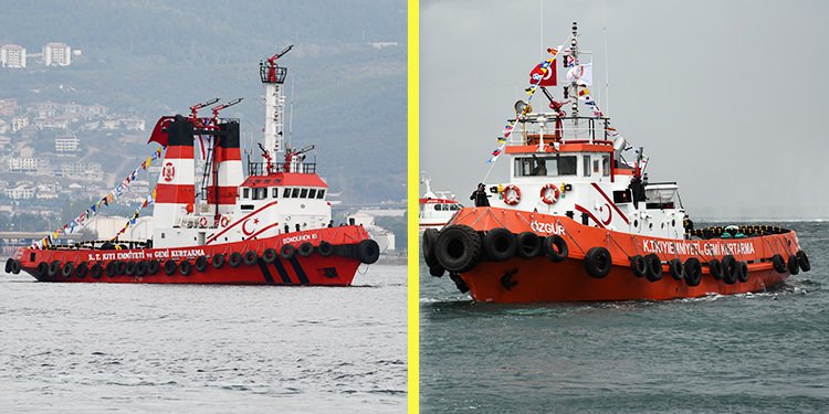 SÖNDÜREN 10 VE ÖZGÜR RÖMORKÖRLERİ KKTC’YE UĞURLANDI