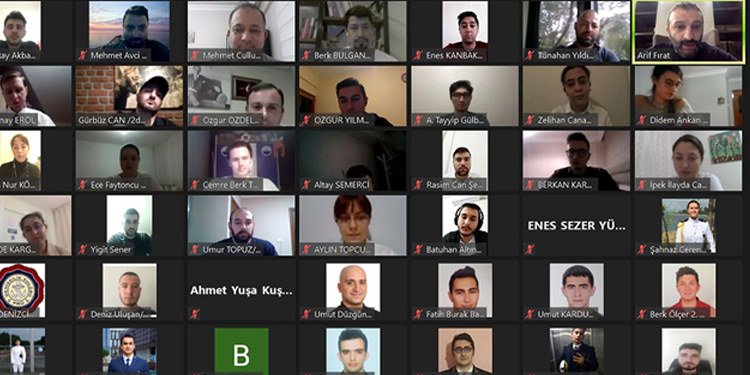 TÜDEVMED YÖNETİM KURULU PRU ÖĞRENCİLERİYLE ONLİNE BULUŞTU
