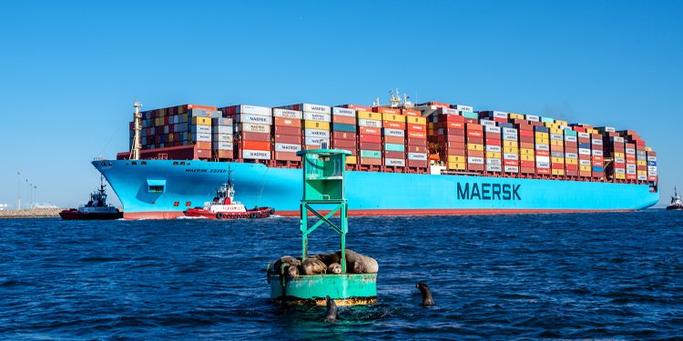 MAERSK ESSEN GEMİSİ FIRTINADA 750 KONTEYNER KAYBETTİ