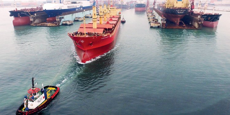 435.7 million dollars export from shipyards