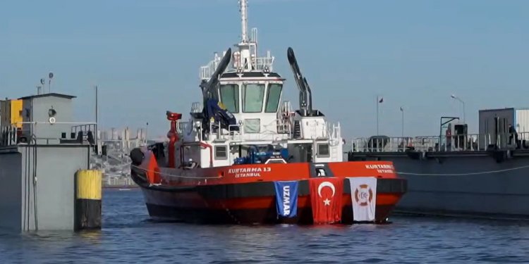 UZMAR, KURTARMA 13 RÖMORKÖRÜNÜ TESLİM ETTİ