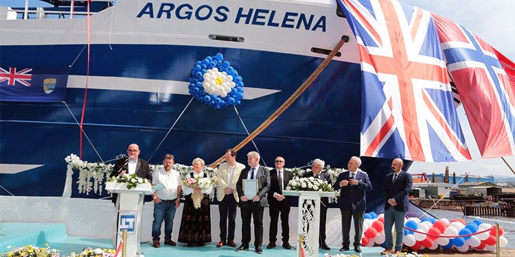 TERSAN, ARGOS HELENA’YI TESLİM ETTİ